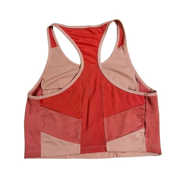 Gymshark Cropped Top Mini Workout Turbo Tank Fitted Gym Pink Medium - Picture 5 of 7